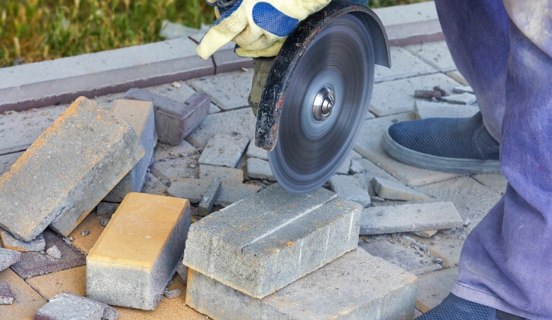Paver repair and restoration services in Dallas