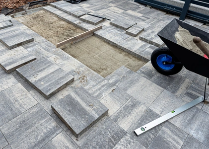 Paver repair and restoration in Dallas
